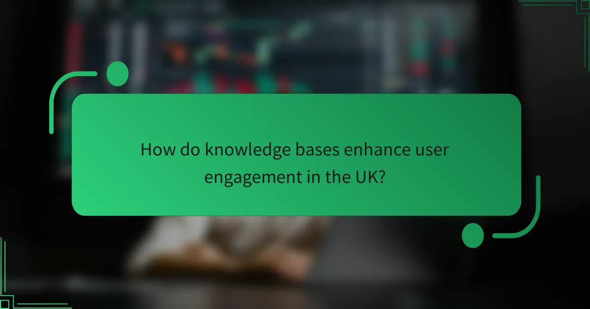 How do knowledge bases enhance user engagement in the UK?